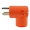 Ac Works Plug Adapter, L6-20R, 10-30P, L6-20P, 10-30P, 0 ft., Orange AD1030L620 - alternate 2